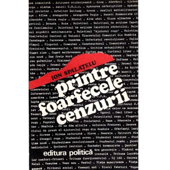 Printre foarfecile cenzurii © Ion Spălățelu